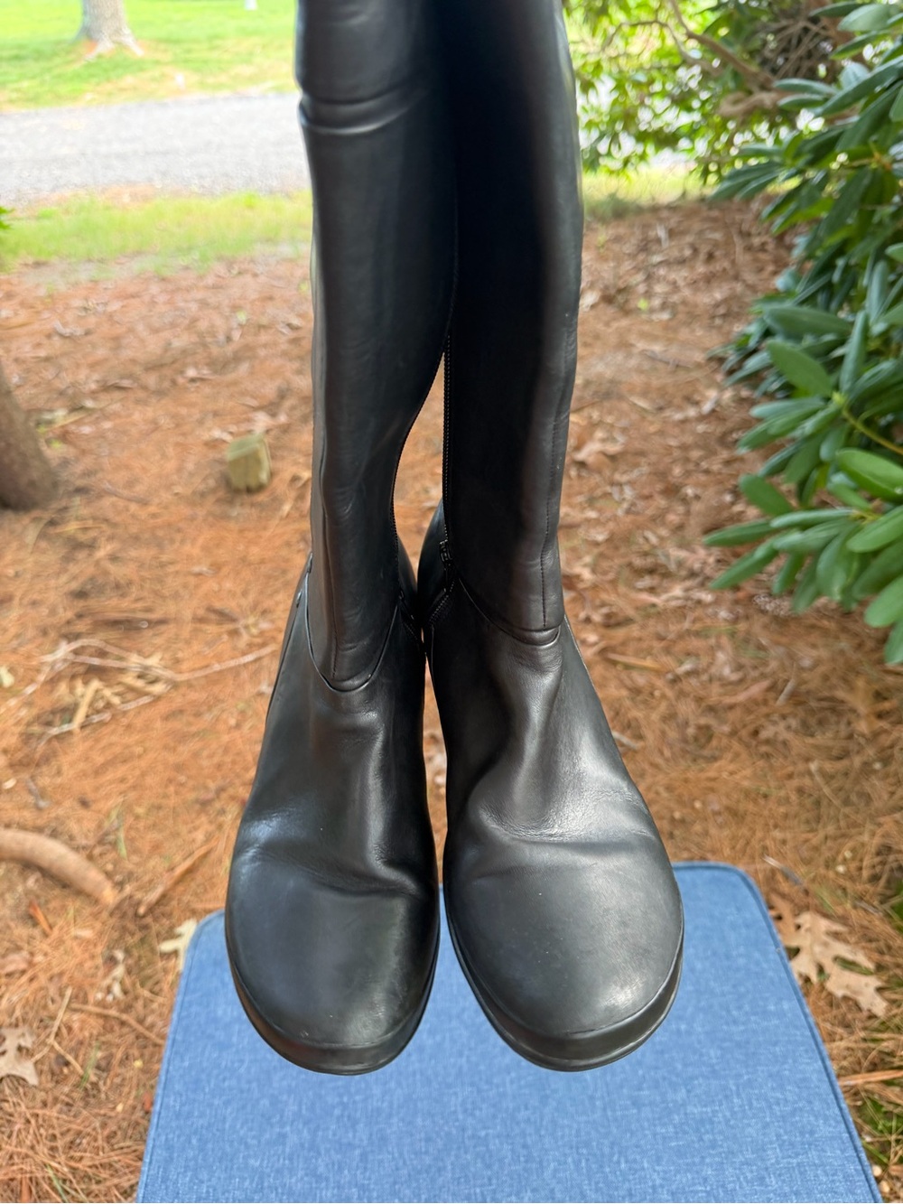 Merrell Women's Black Leather Mid-Calf Zip Boots- Durable - Picture 8 of 8
